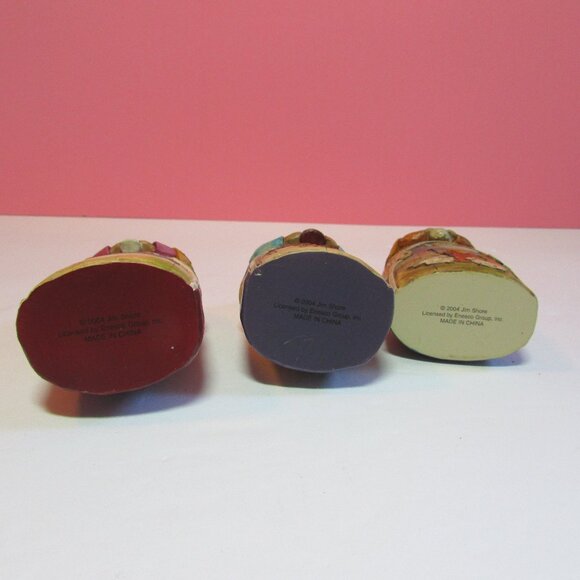 set of 3 wise men Jim Shore Heartwood Creek Christmas ornaments 2004 - Picture 8 of 8